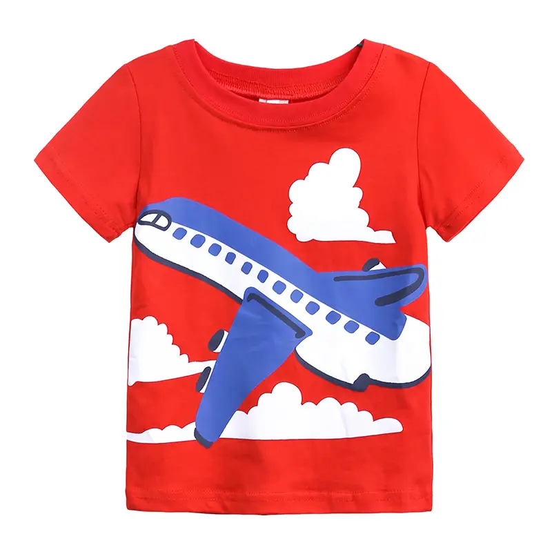 Blue Star Embroidered Boys T-Shirt 2026