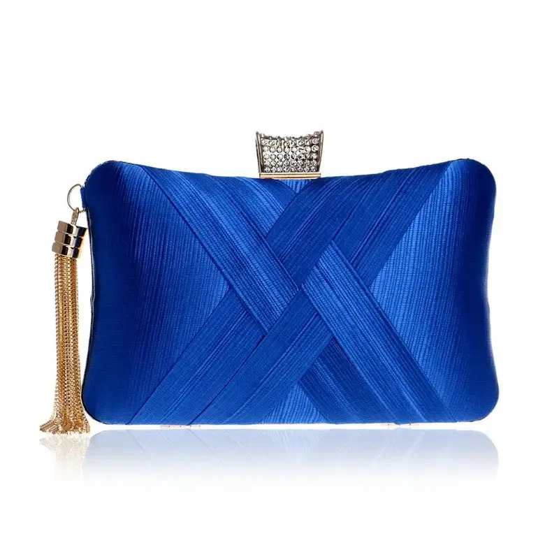 Black Tassel Evening Bag for Women Wholesale - Image 3