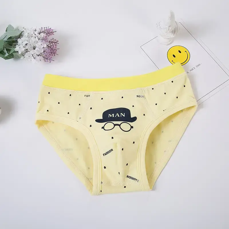 Children's Cartoon Cotton Briefs Medium to XL — feature 5