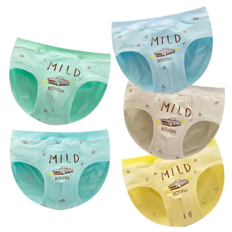 Children's Cartoon Cotton Briefs Medium to XL - Image 3