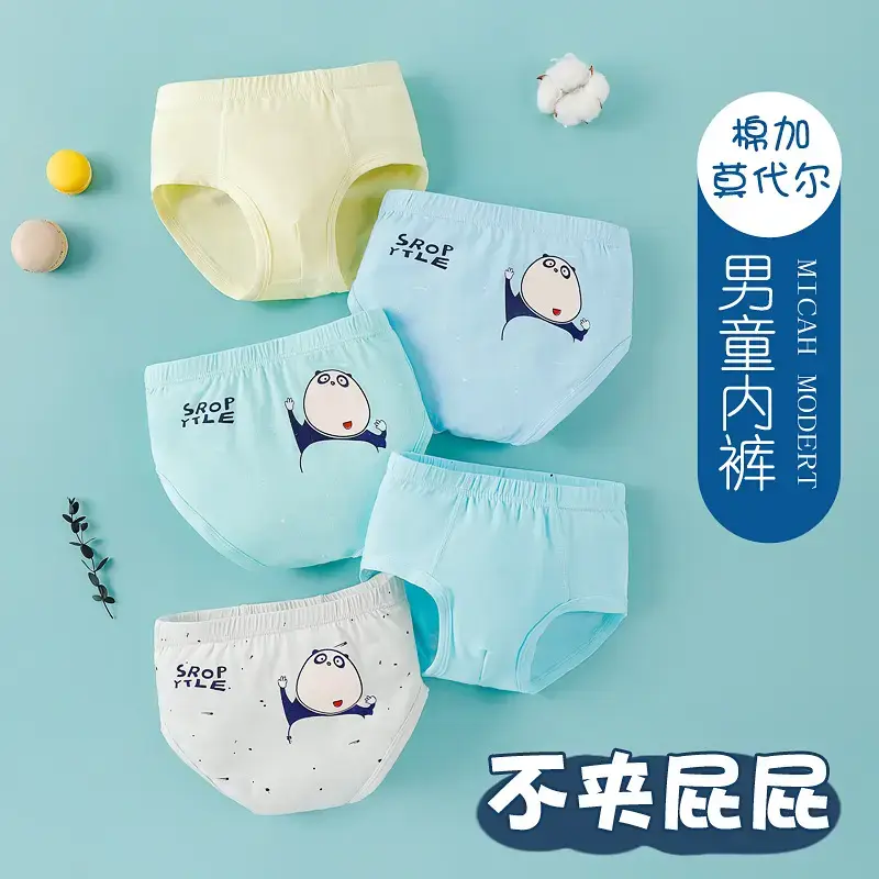 Children's Cartoon Cotton Briefs Medium to XL - Image 4