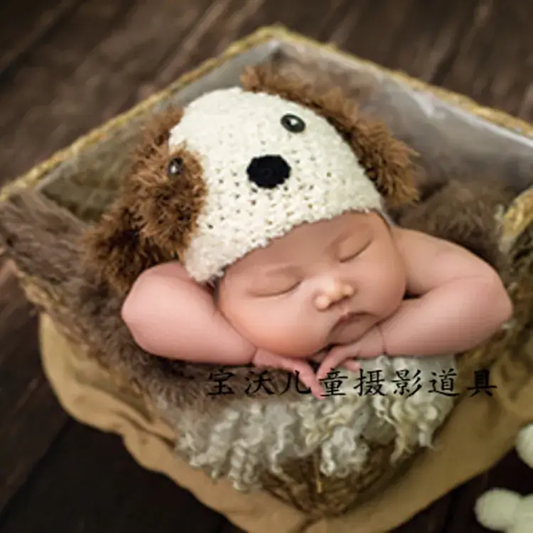 Paw Patrol Baby Props Puppy Hat Suit for Newborn Photography Studio - Image 3