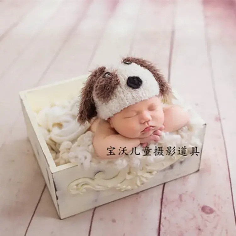 Paw Patrol Baby Props Puppy Hat Suit for Newborn Photography Studio