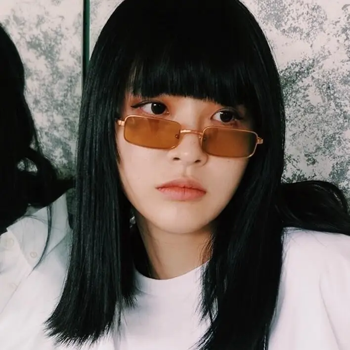 European Square Sunglasses with Transparent Marine Film - Image 16