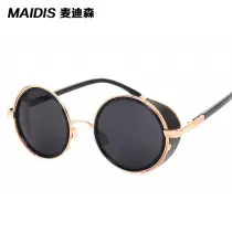 European Square Sunglasses with Transparent Marine Film — feature 4