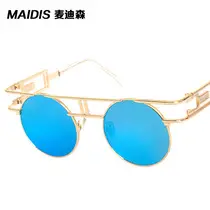 European Square Sunglasses with Transparent Marine Film — feature 6