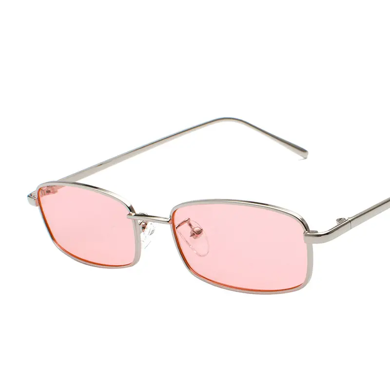 European Square Sunglasses with Transparent Marine Film - Image 2