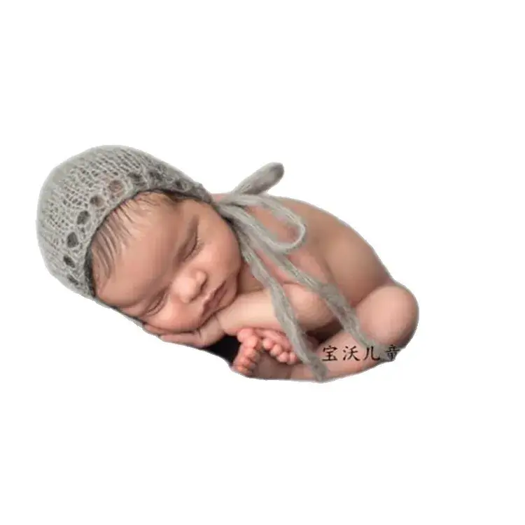 Grey High-End Mohair Photography Hat for Men Women - Image 28