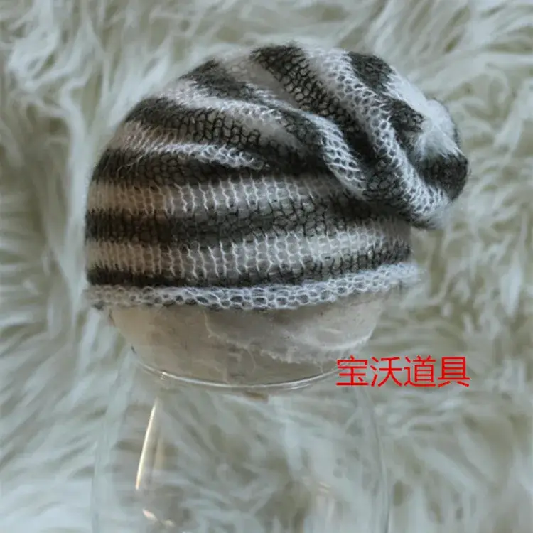 Blue High-Quality Baby Props Hat