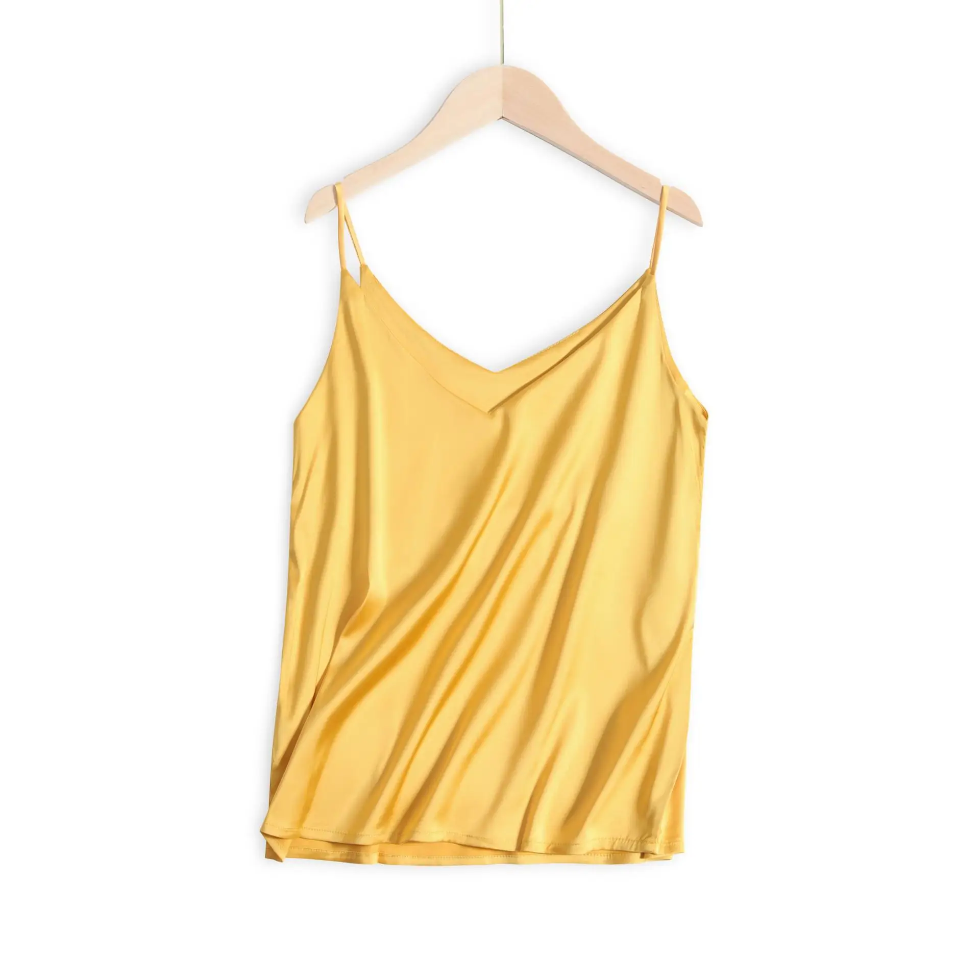 Silk Sling V-Neck Tops for Women Spring Summer Wear - Image 10