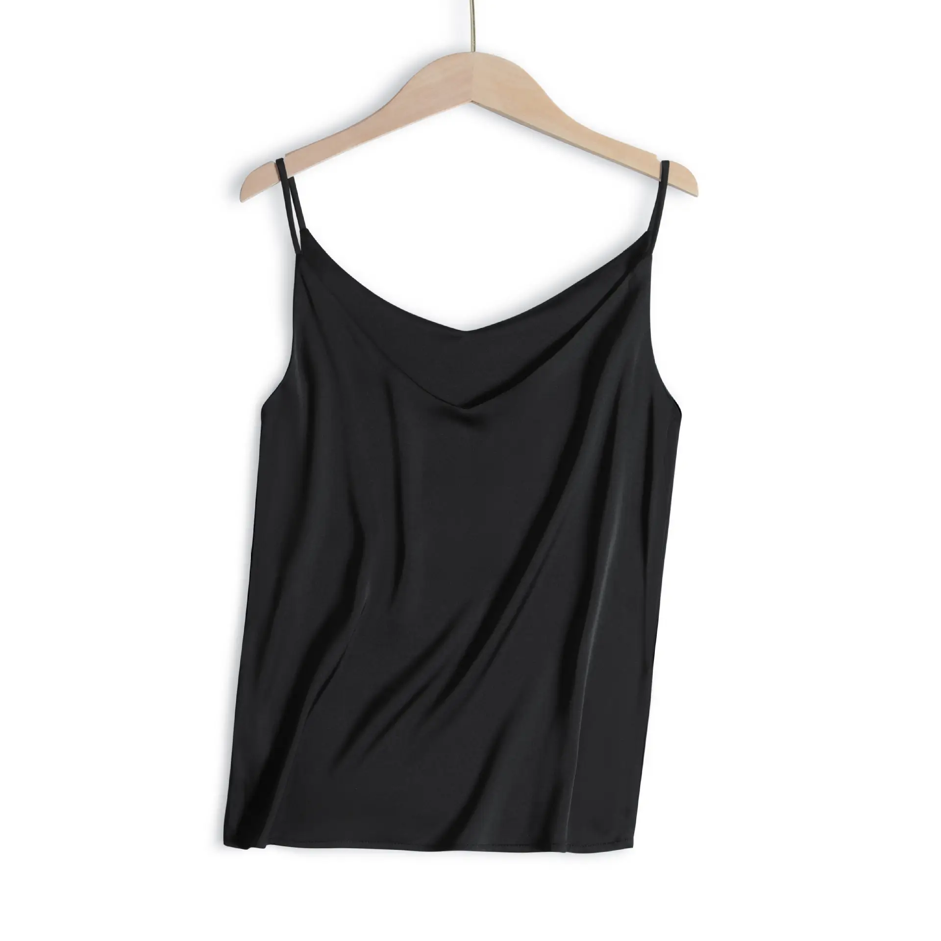 Silk Sling V-Neck Tops for Women Spring Summer Wear - Image 4