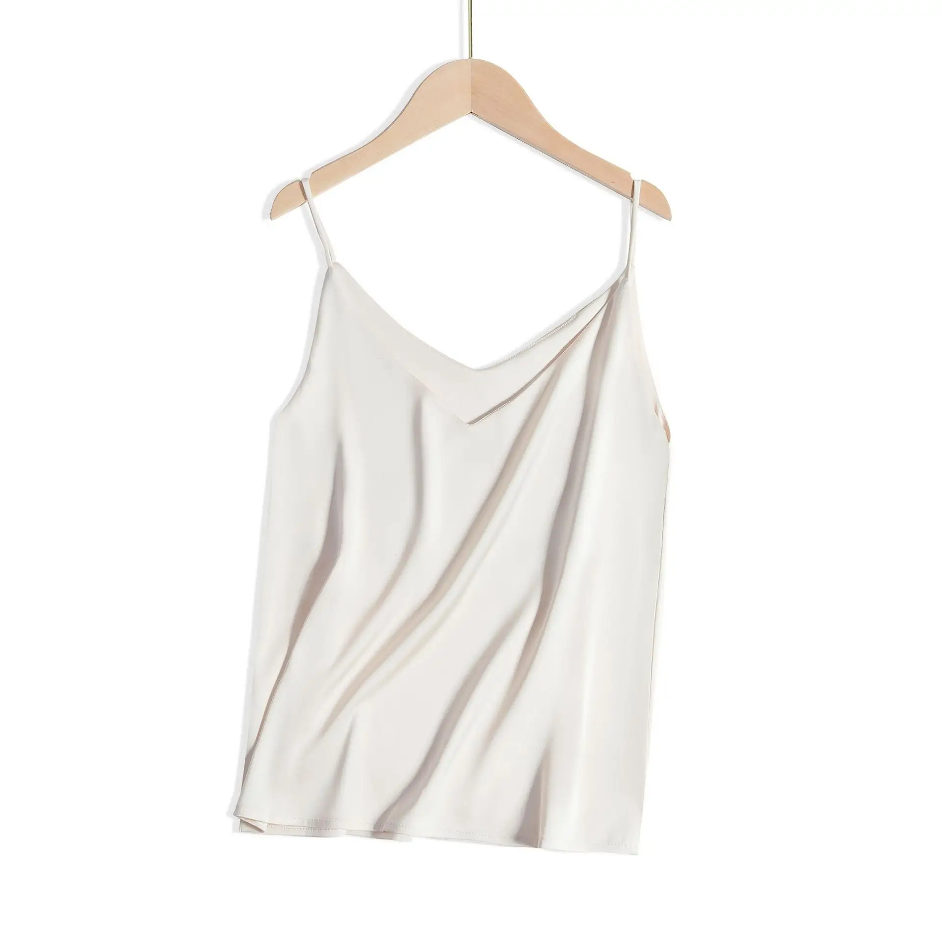 Silk Sling V-Neck Tops for Women Spring Summer Wear - Image 8