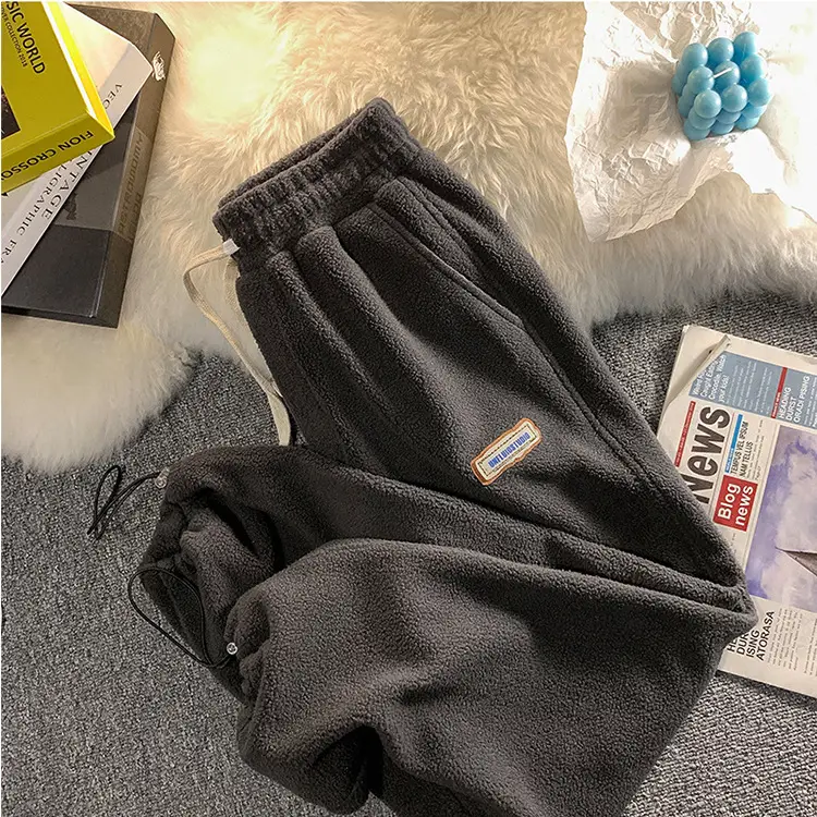 Polar Fleece Pants Four Colors for Kids Fall Winter - Image 2
