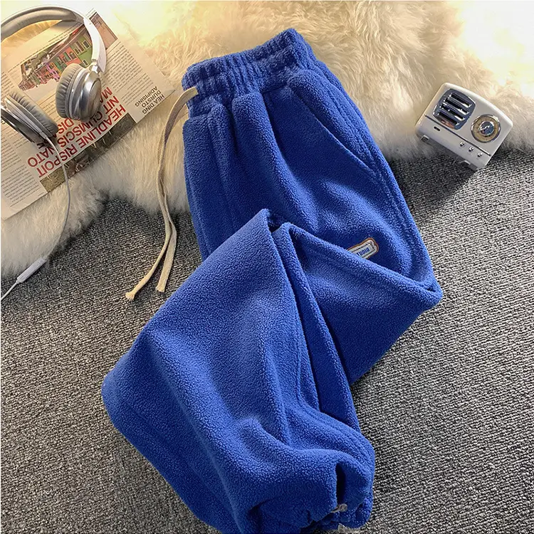 Polar Fleece Pants Four Colors for Kids Fall Winter - Image 3