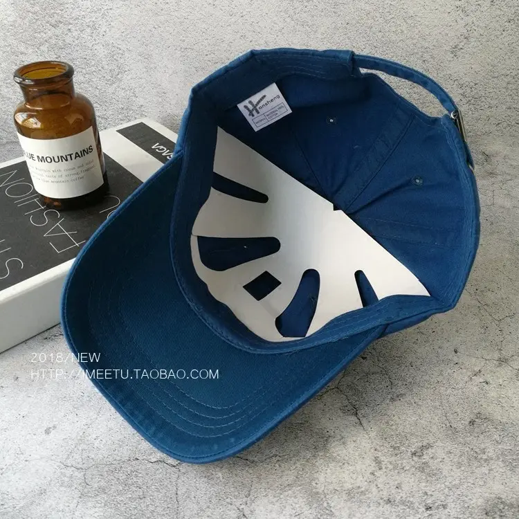 Men's Orange 4-Pole Baseball Cap Sun Hat
