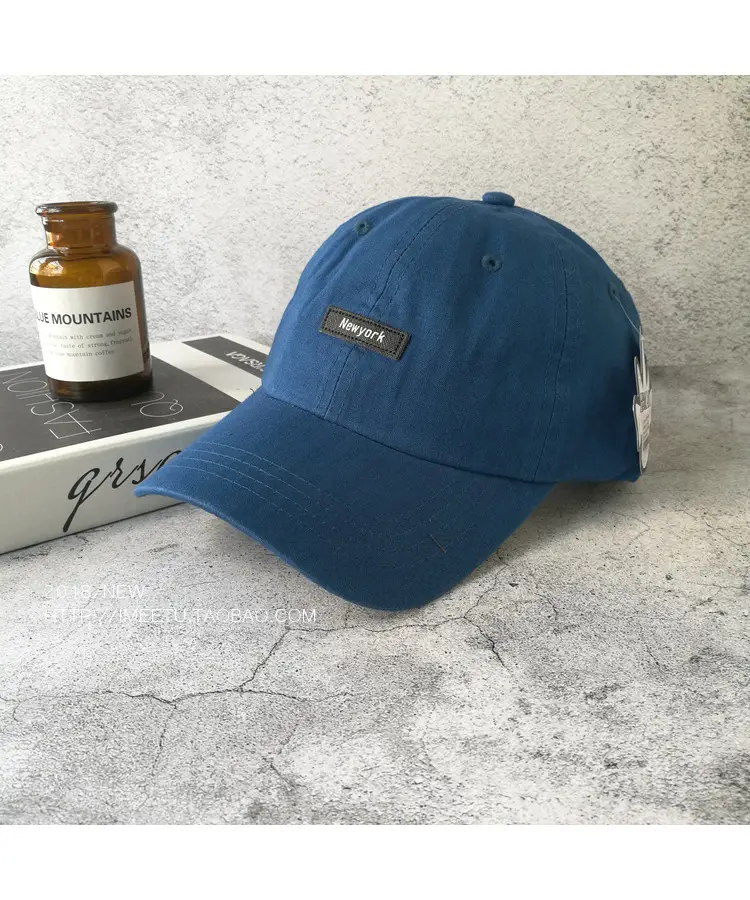 Men's Orange 4-Pole Baseball Cap Sun Hat — feature 11