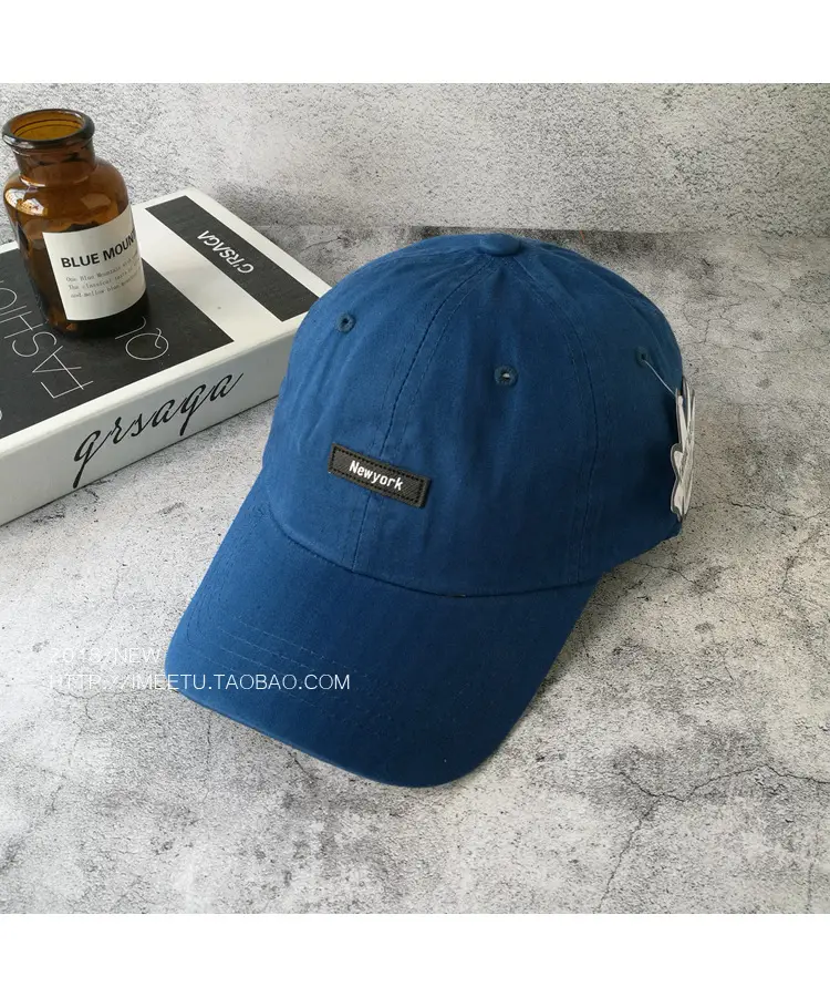 Men's Orange 4-Pole Baseball Cap Sun Hat — feature 7