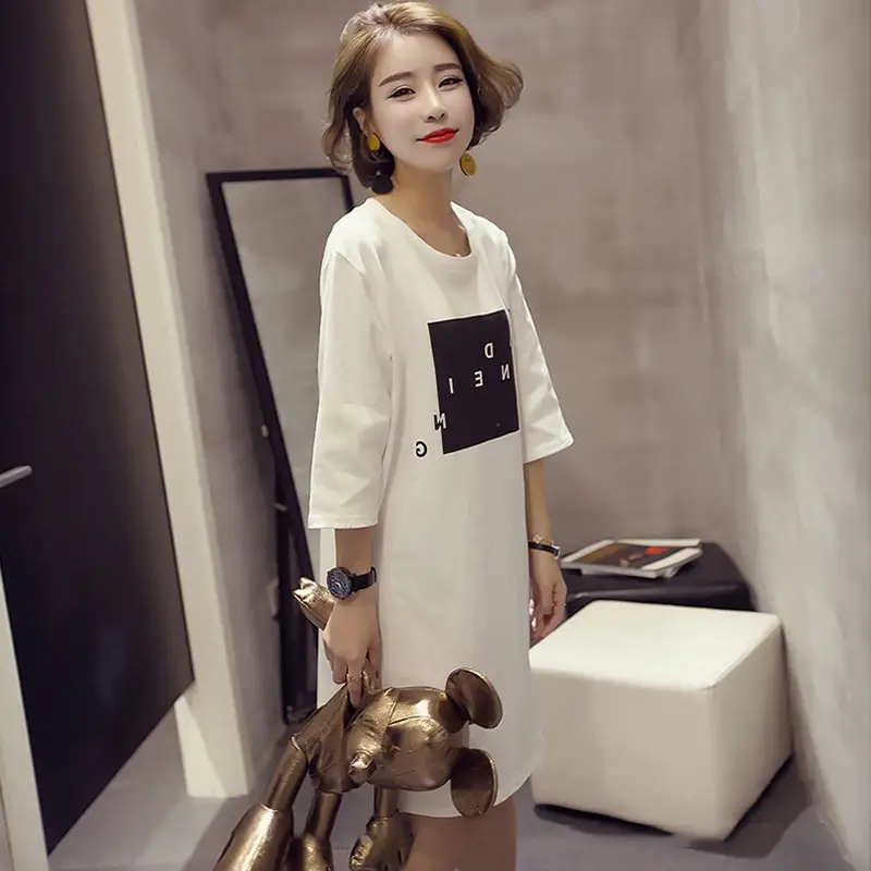 2025 Summer Korean Style Yellow Slit Dress Women - Image 4