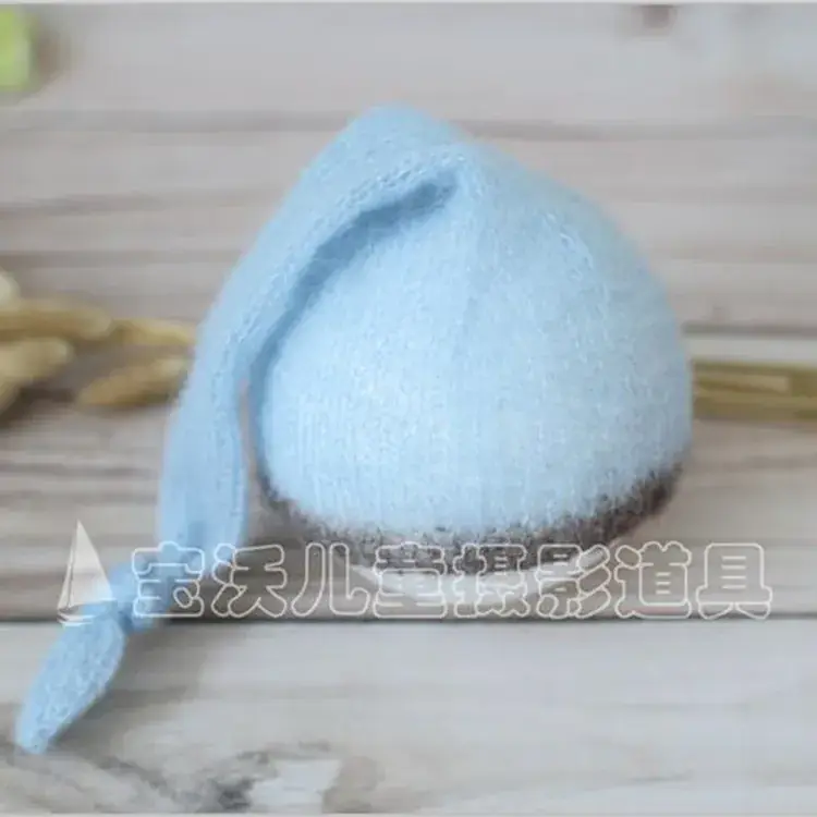 White Knitted Baby Hat for Newborns - Image 8