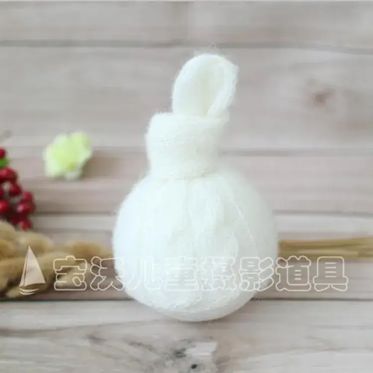 Blue Knitted Baby Hat for Boys Girls Photography Props