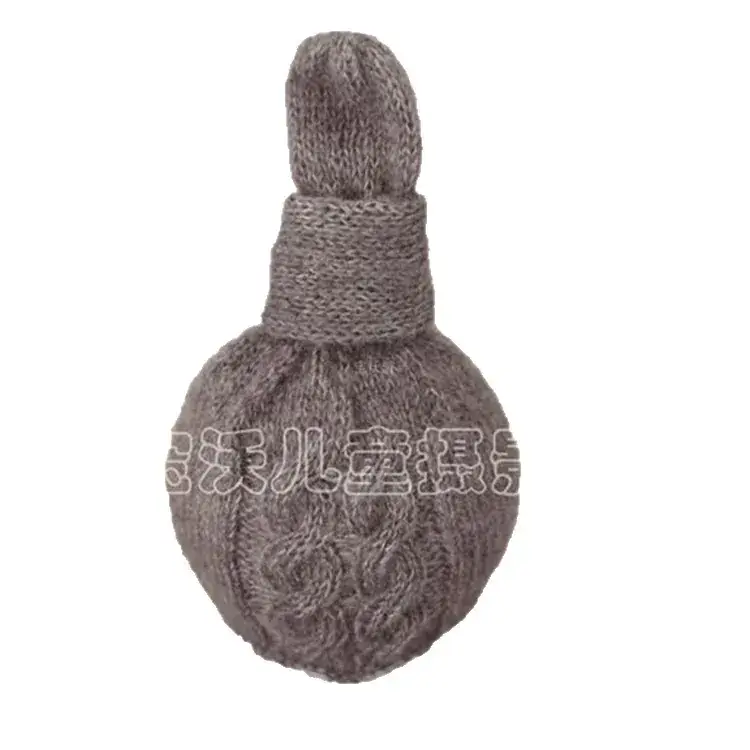 Blue Knitted Baby Hat for Boys Girls Photography Props
