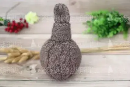 Blue Knitted Baby Hat for Boys Girls Photography Props
