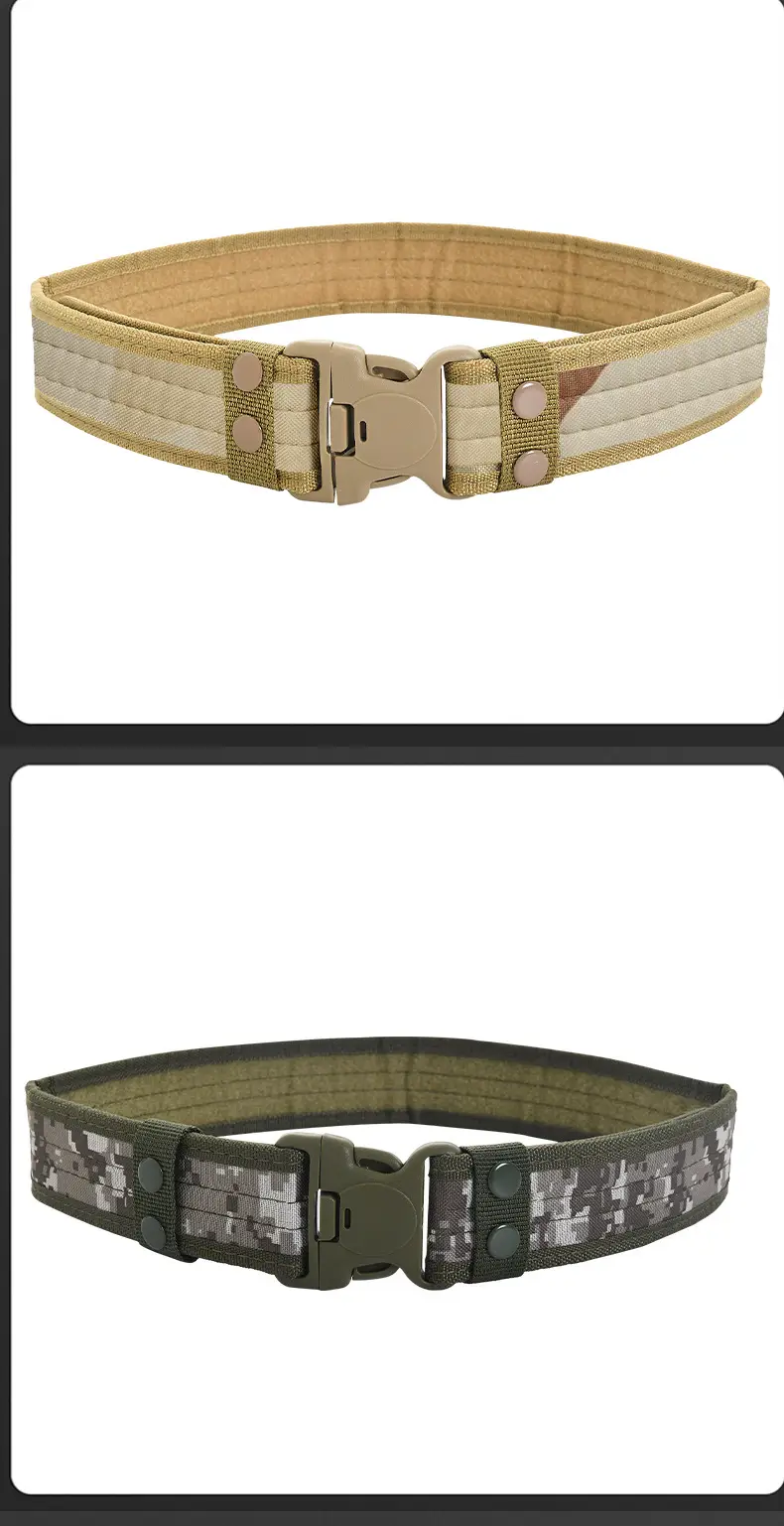 Black Tactical Camo Belt EVA Foam Belt — feature 15