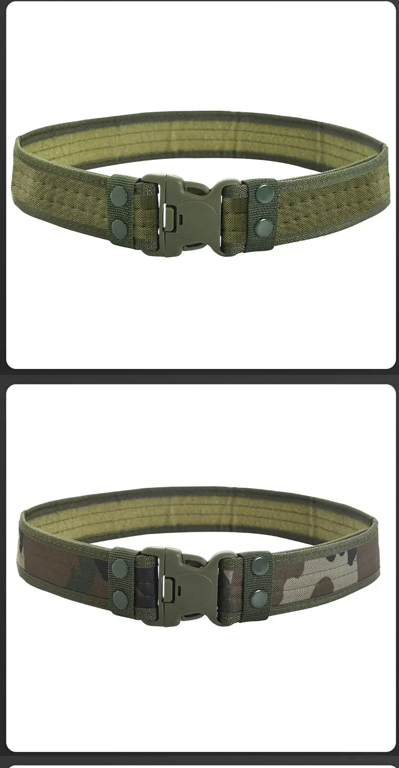 Black Tactical Camo Belt EVA Foam Belt — feature 16