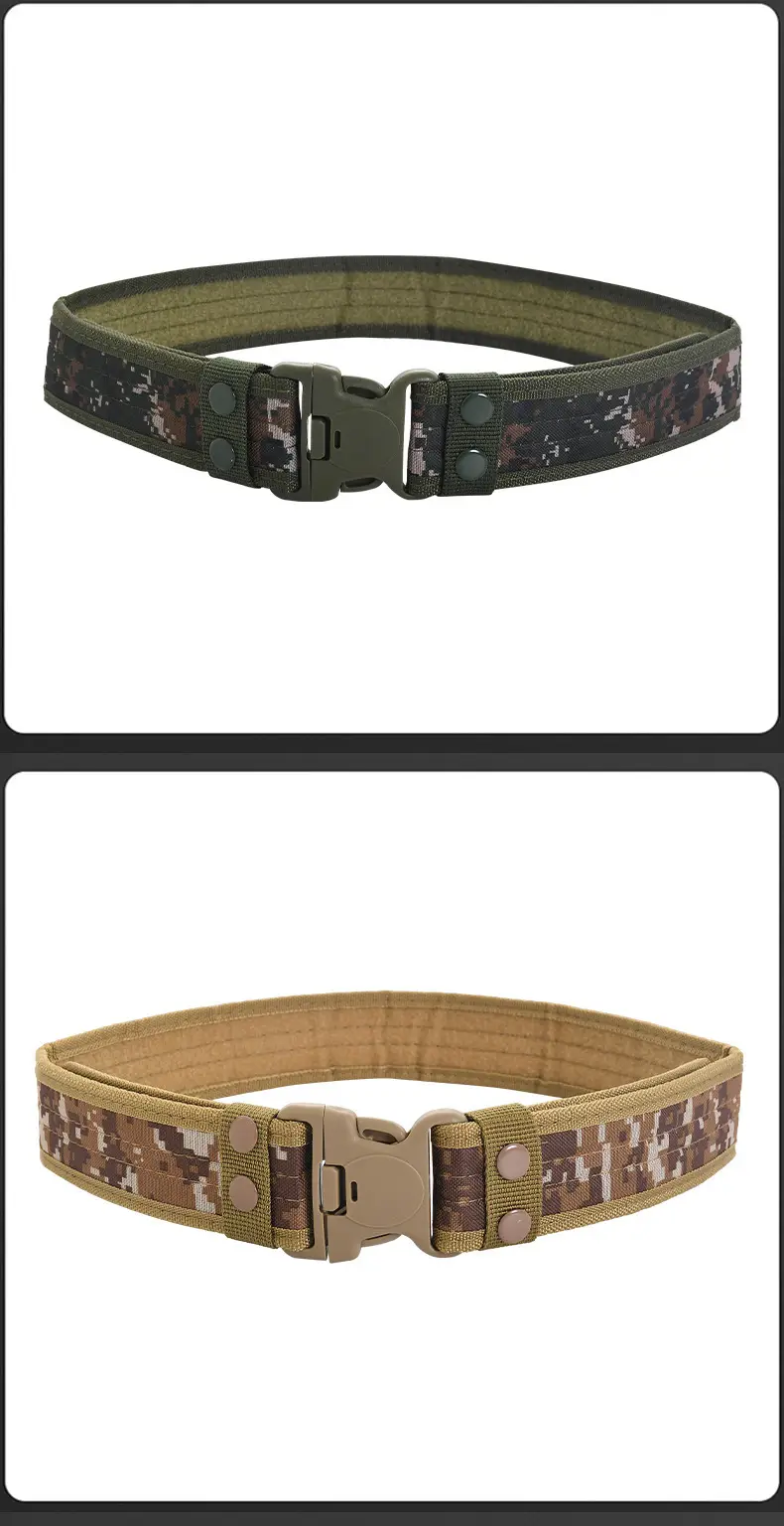 Black Tactical Camo Belt EVA Foam Belt — feature 17