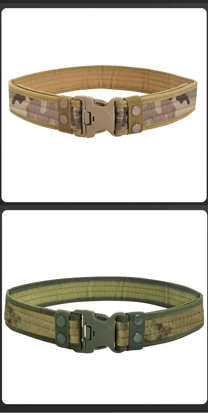 Black Tactical Camo Belt EVA Foam Belt — feature 18