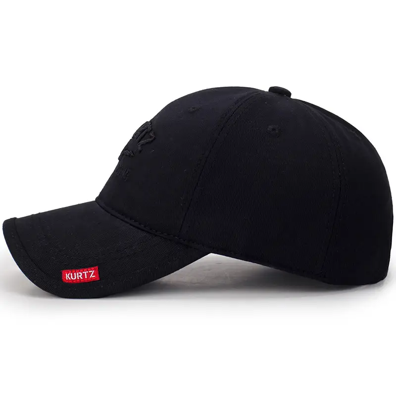 Men's Navy Blue Korean Baseball Cap Autumn Winter Outdoor Casual Sun Hat