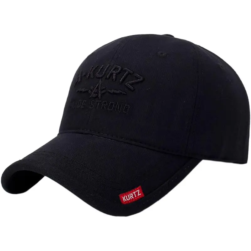 Men's Navy Blue Korean Baseball Cap Autumn Winter Outdoor Casual Sun Hat