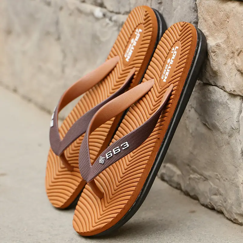Lu Lu Anti-Slip Rubber Flip Flops for Men