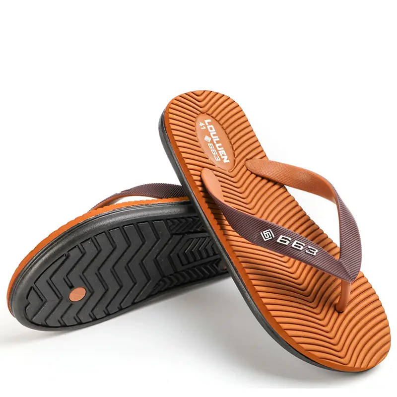 Lu Lu Anti-Slip Rubber Flip Flops for Men