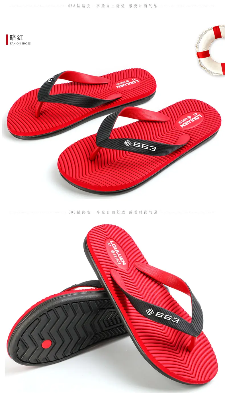 Lu Lu Anti-Slip Rubber Flip Flops for Men — feature 9