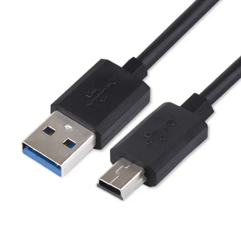 Mini USB 5P Data Cable Fast Charging Lightweight