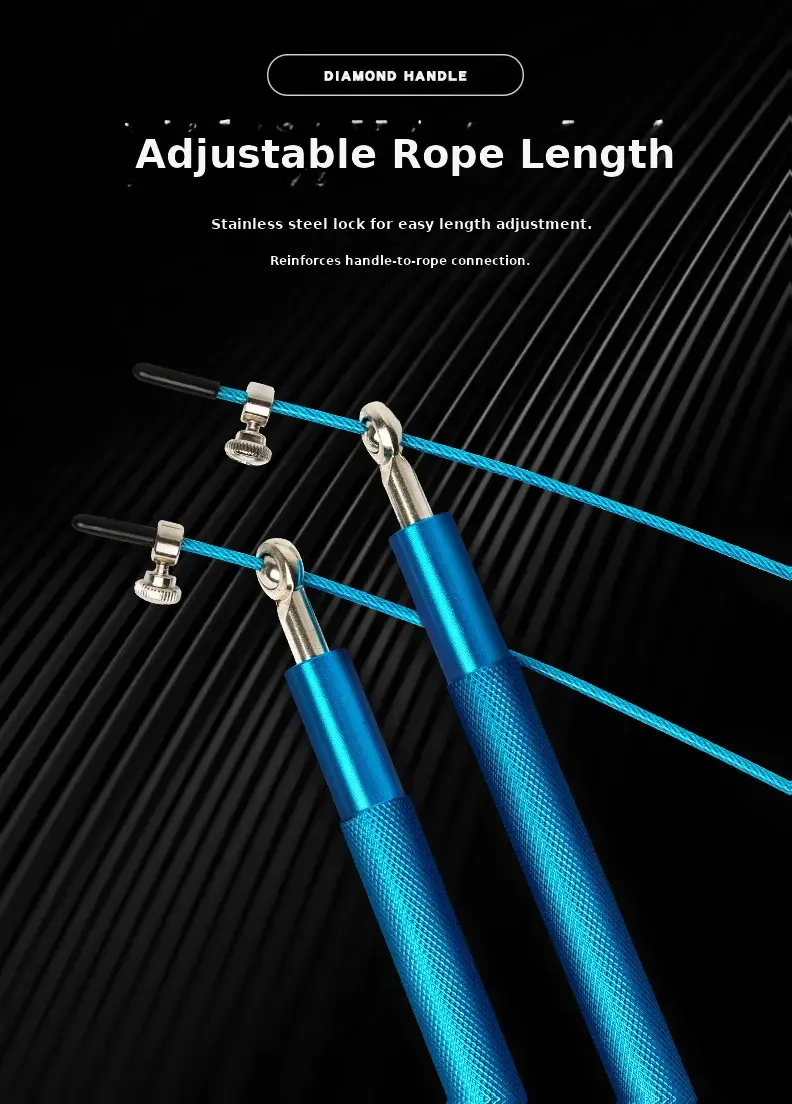 Professional Aluminum Alloy Skipping Rope for Fitness & Training — feature 16
