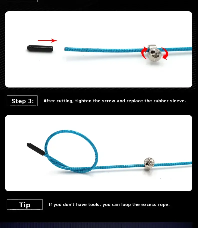 Professional Aluminum Alloy Skipping Rope for Fitness & Training — feature 18