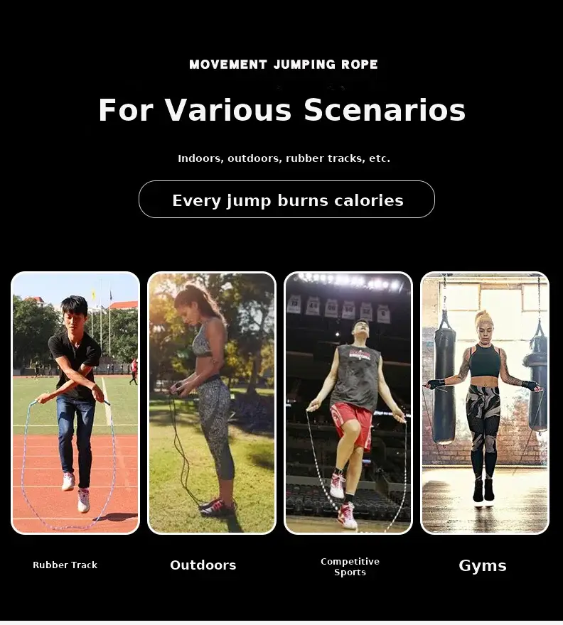Professional Aluminum Alloy Skipping Rope for Fitness & Training — feature 7