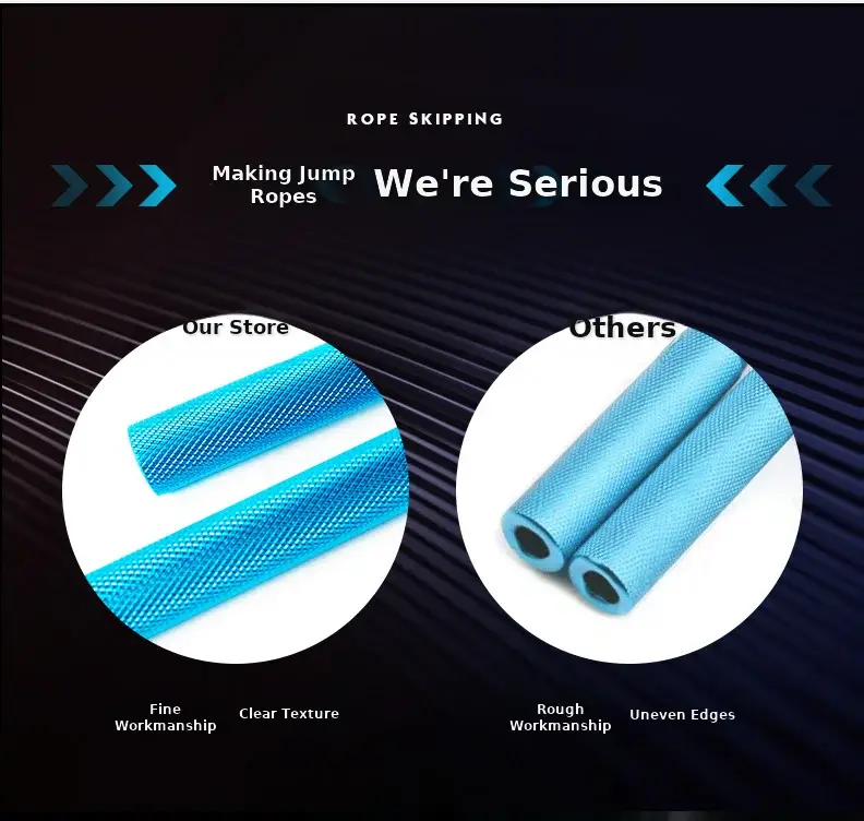 Professional Aluminum Alloy Skipping Rope for Fitness & Training — feature 8