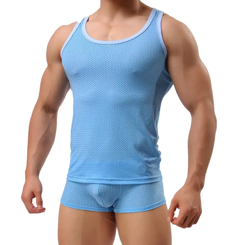 Men's Honeycomb Vest Ice Silk Vest - Image 3