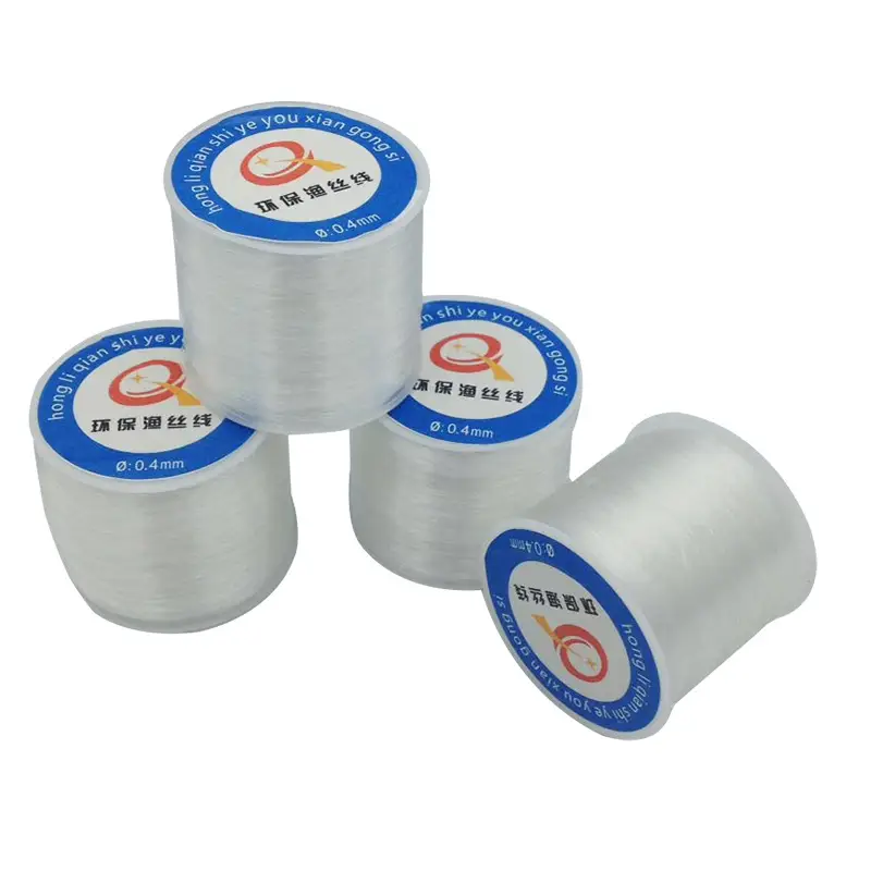 Non-elastic beading line transparent line crystal fishing line fishing line fishing line Main Line sub-line construction line wholesale