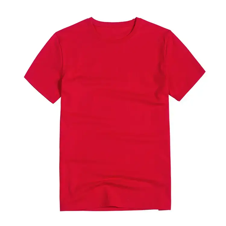 Summer Cotton Men's Loose Blank T-Shirt Multi Color - Image 3