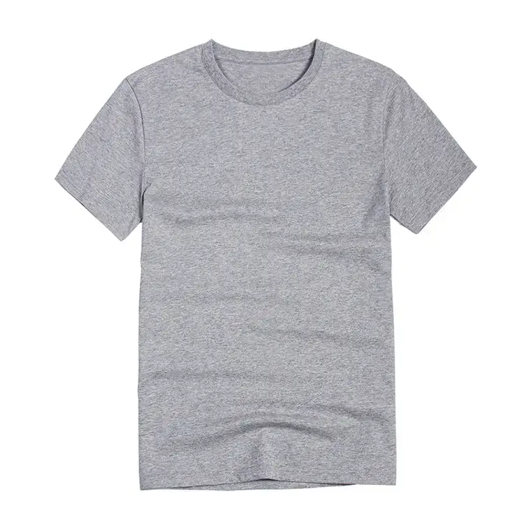 Summer Cotton Men's Loose Blank T-Shirt Multi Color - Image 5