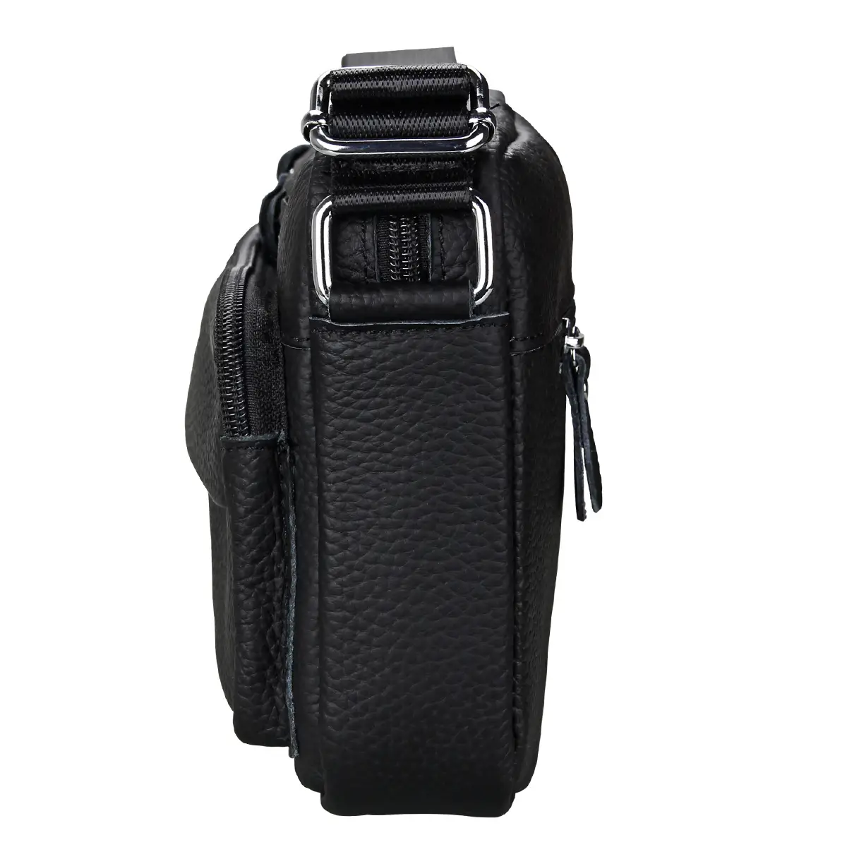 Genuine Leather Women's Shoulder Bag Black Wholesale - Image 7