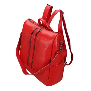 Genuine Leather Women's Shoulder Bag Black Wholesale — feature 11