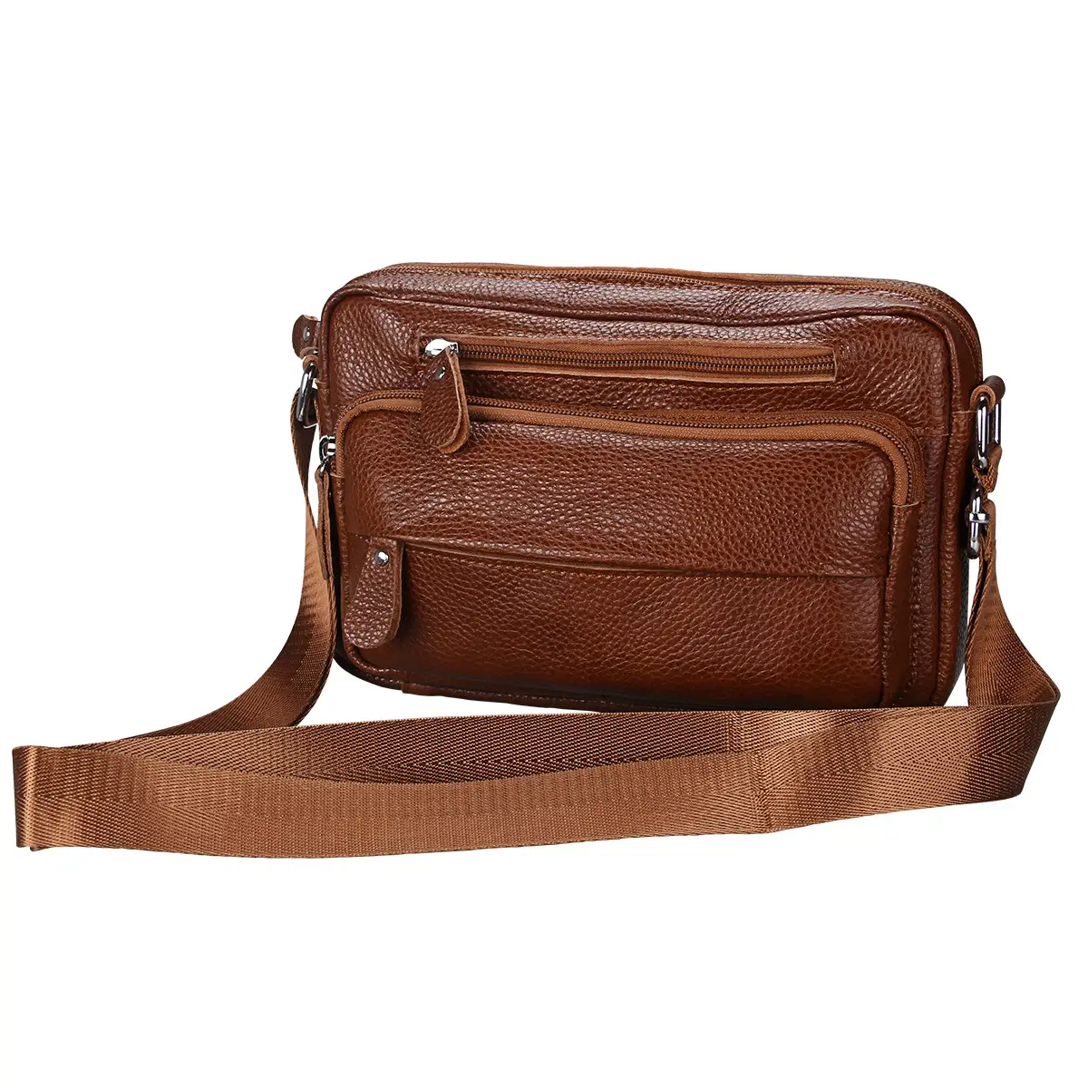 Genuine Leather Women's Shoulder Bag Black Wholesale - Image 2