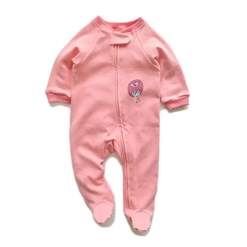 Baby Banana Print Zipper Pajamas Spring Autumn - Image 30