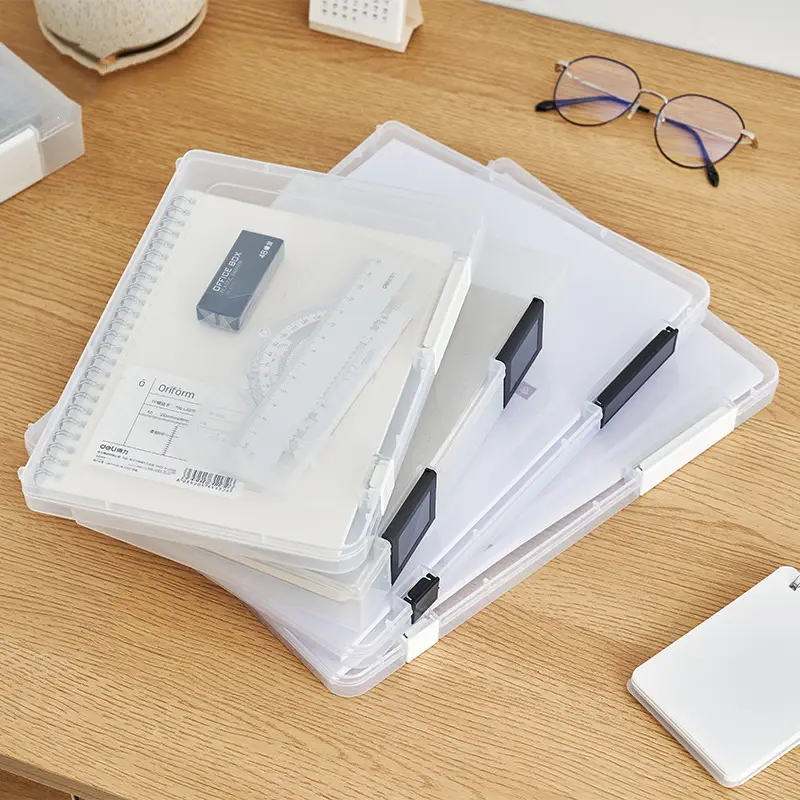 A4 File Box with Handle for Office Storage - Image 22