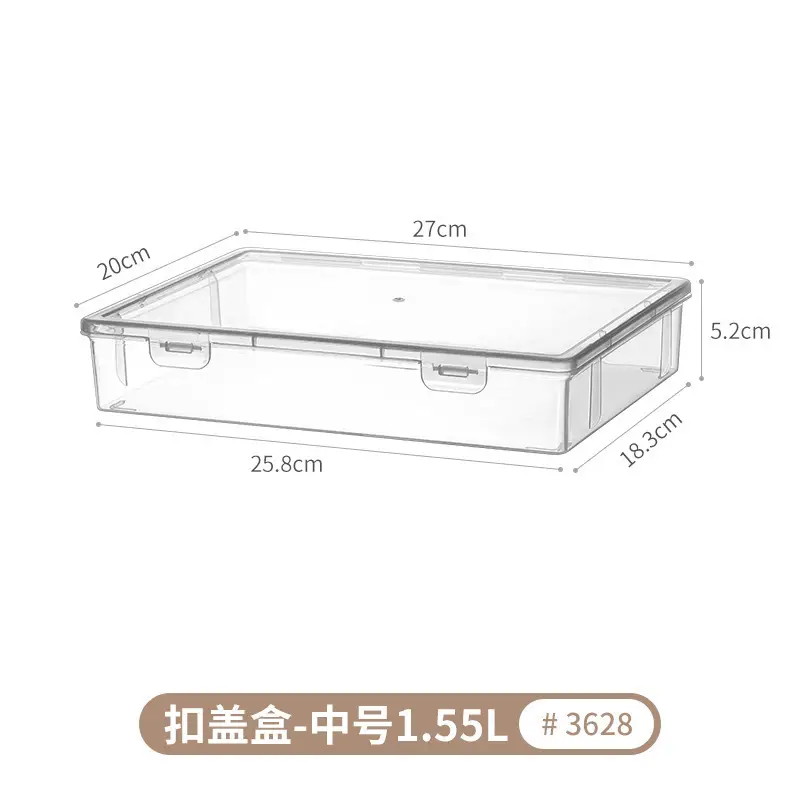 A4 File Box with Handle for Office Storage - Image 12